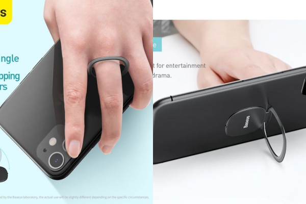 Vòng nhẫn đỡ điện thoại Baseus.