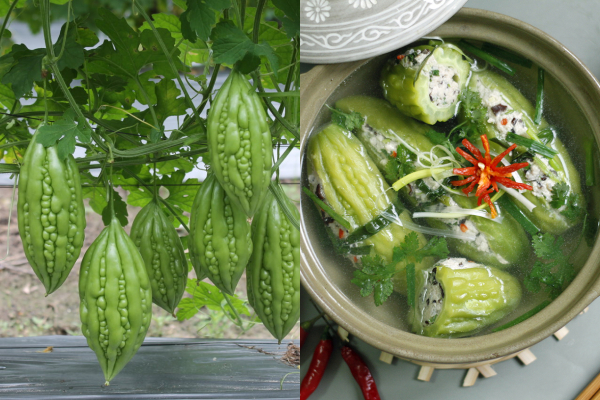 Canh mướp đắng nhồi thịt là món ăn được nhiều người yêu thích.