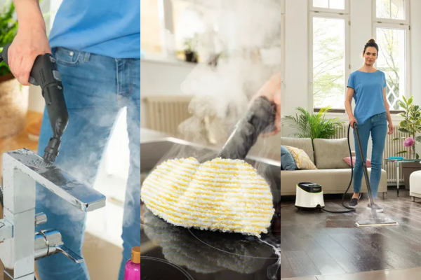 Máy làm sạch bằng hơi nước Karcher SC 3 Deluxe Easyfix