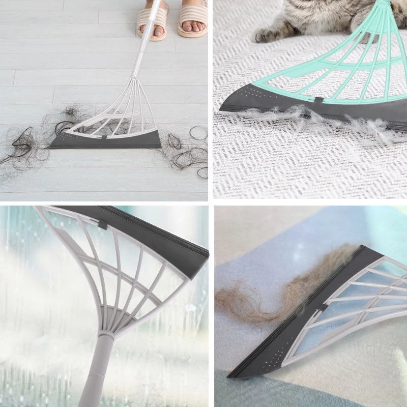 Chổi quét sàn kiêm gạt nước.