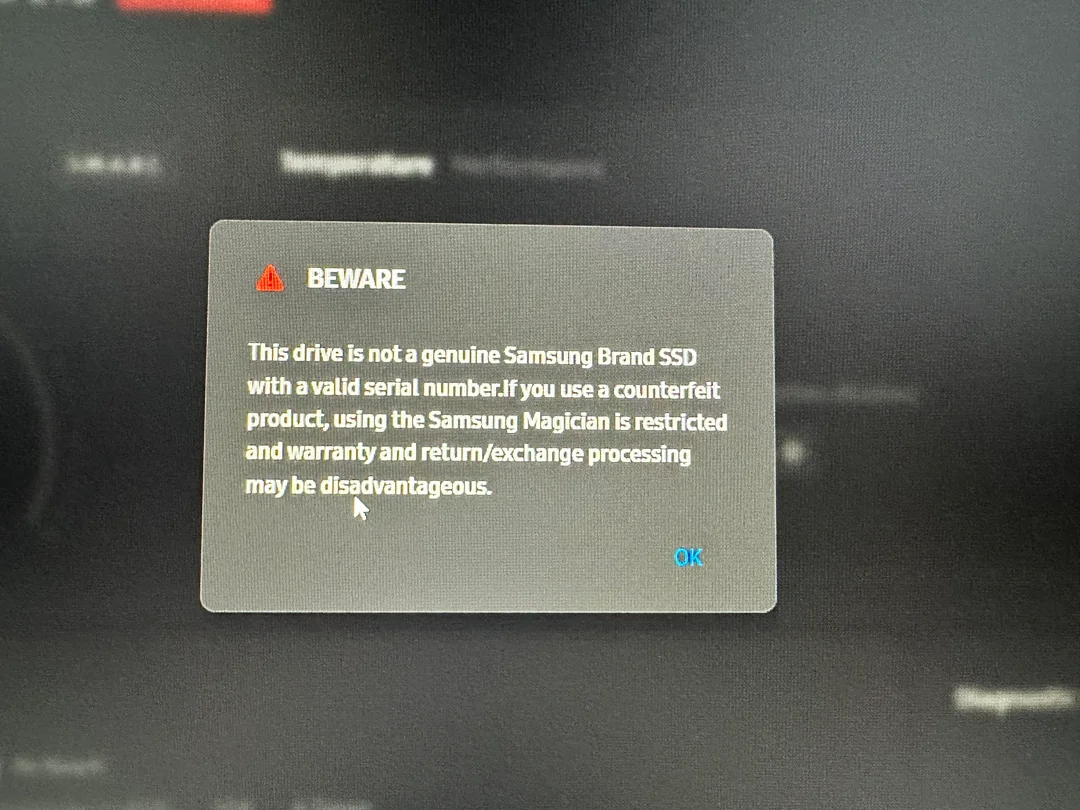 Ham rẻ, người dùng mua phải SSD Samsung 2TB giả, Windows cũng không phát hiện nổi