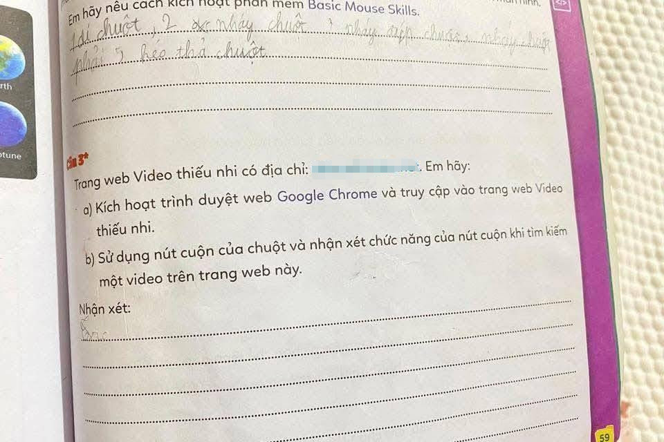 Bài đăng cảnh báo của phụ huynh trên mạng xã hội.