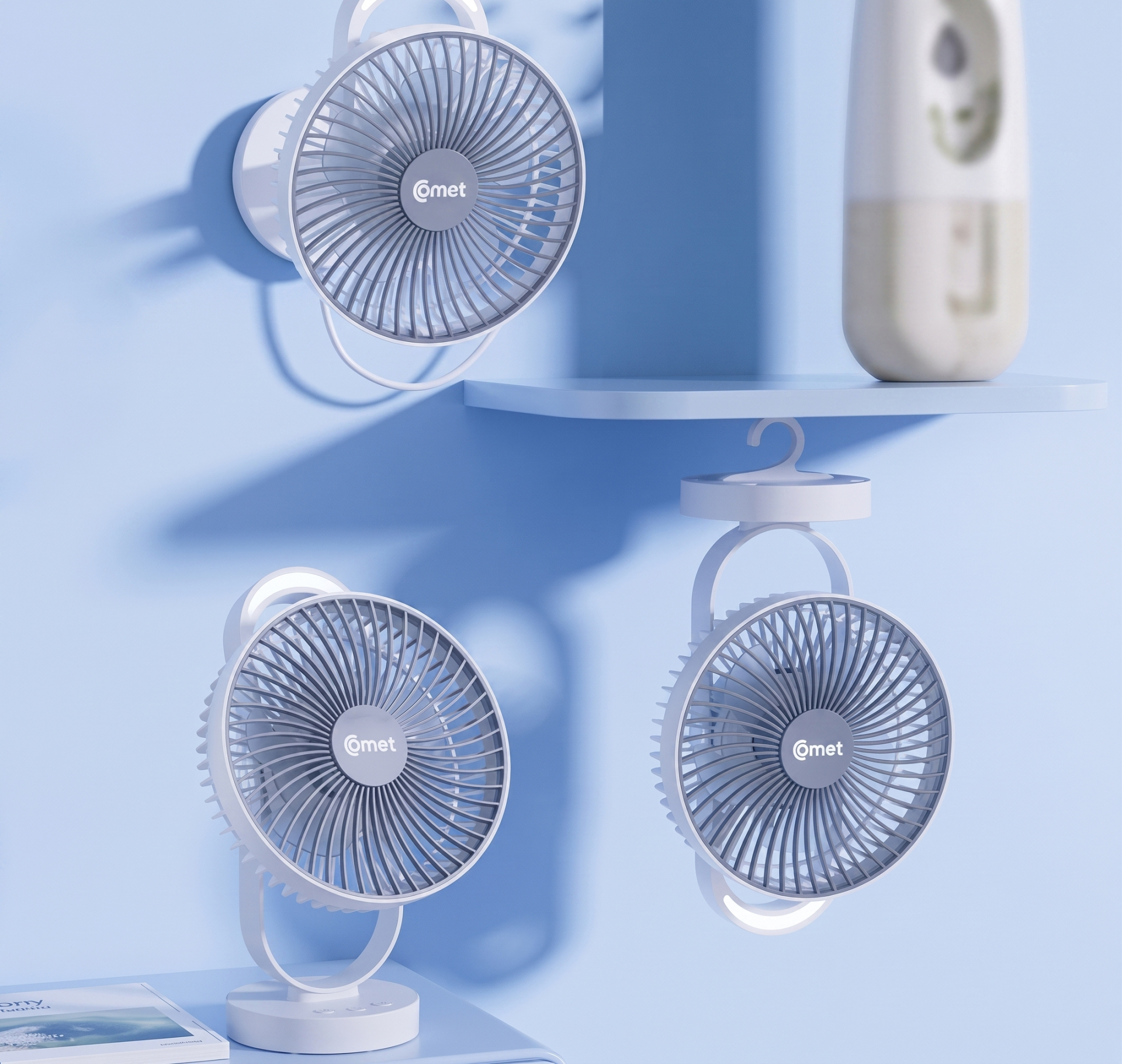 Mới đầu mùa đã nắng nóng dữ dội, lo mất điện: Quạt tích điện là món nhất định phải có hè này