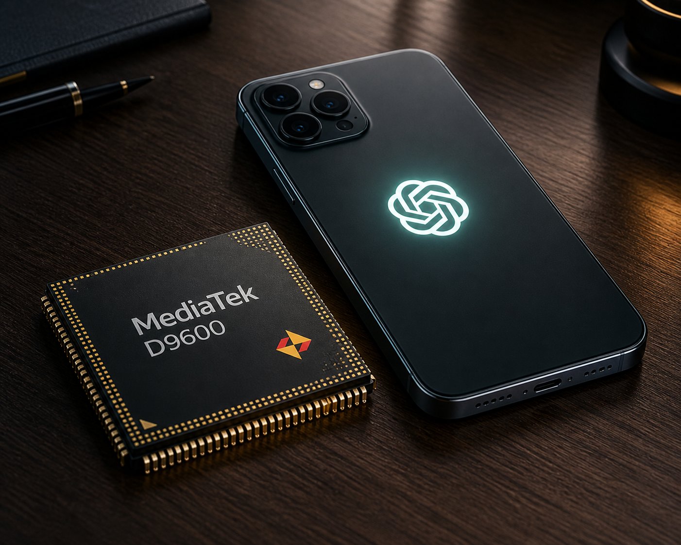Lộ diện thông số smartphone đầu tiên của cha đẻ ChatGPT: Chip MediaTek Dimensity 9600, tập trung AI camera, dự kiến ra mắt vào năm sau