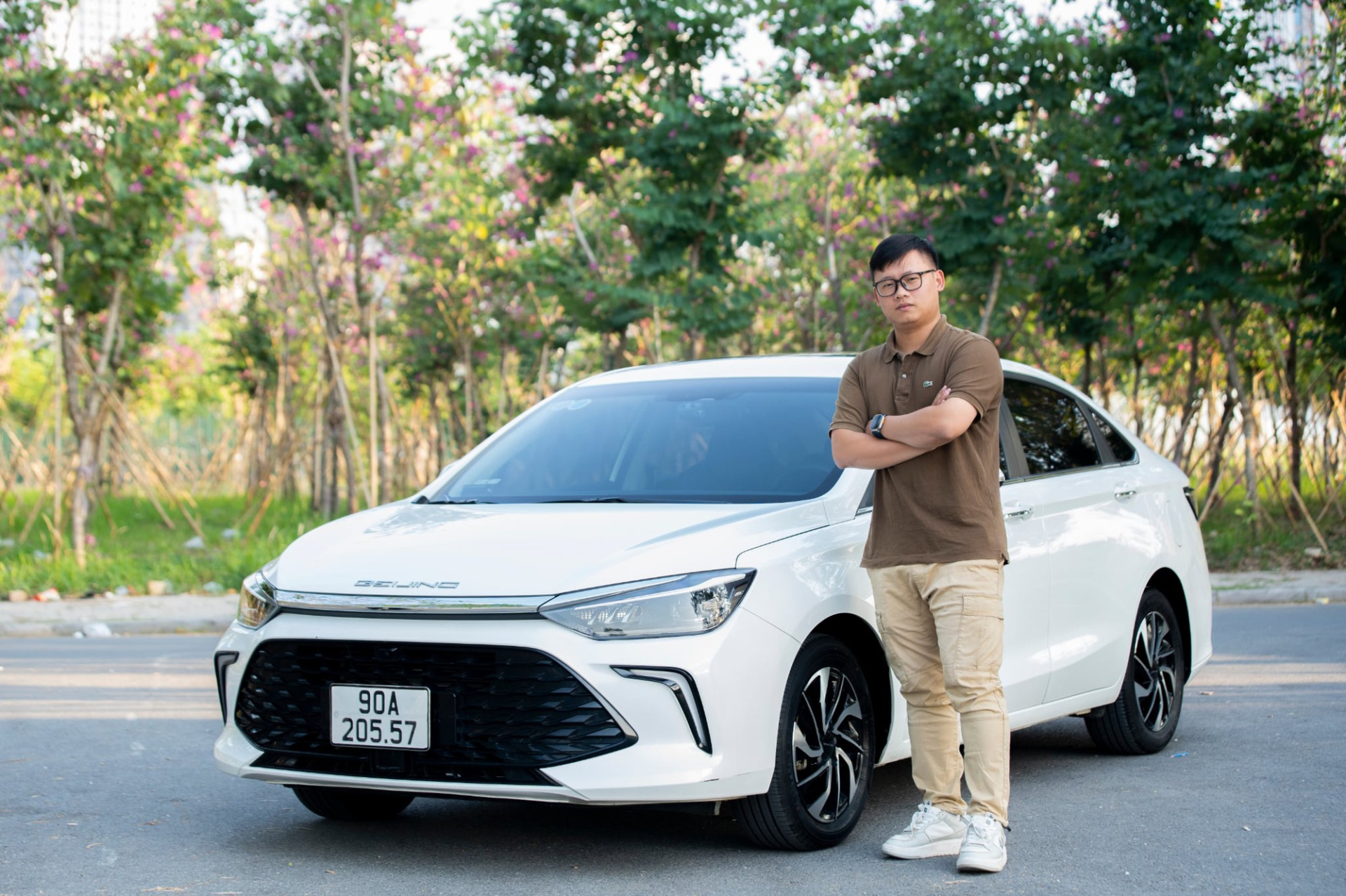 Anh Phạm Ngọc Hải, chủ xe Beijing U5 Plus