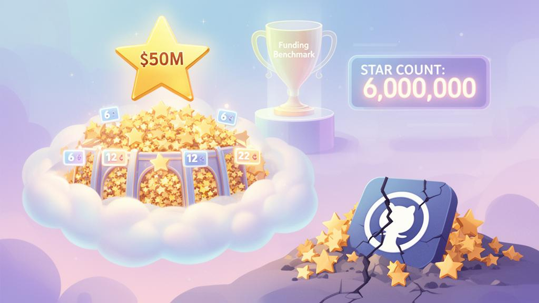 Nền kinh tế ngầm 6 triệu sao giả trên GitHub: giúp gian lận hàng chục triệu USD vốn đầu tư mà không ai bị bắt