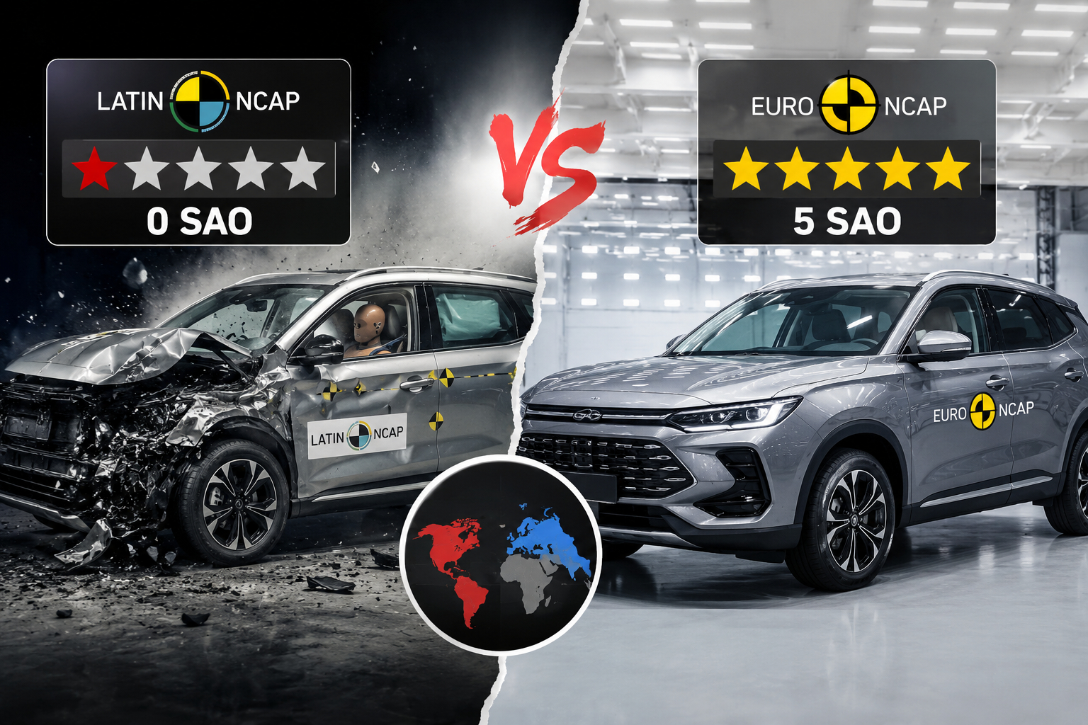 Cùng một mẫu xe của hãng Trung Quốc, hai chất lượng khác nhau: Bằng chứng từ Latin NCAP, ADAC Đức và lời xác nhận của chính các nhà sản xuất
