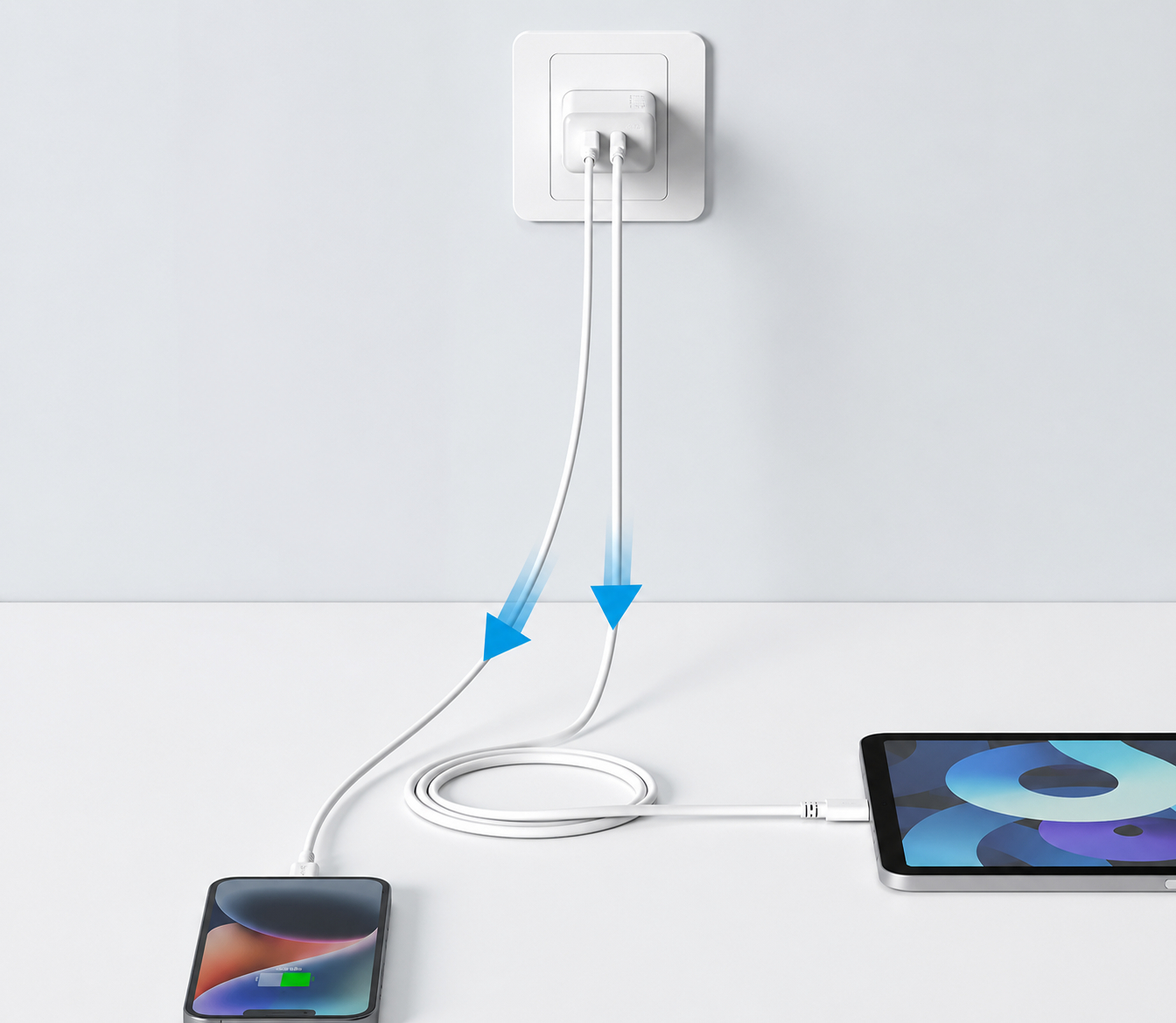 Sạc 2 cổng Anker USB-C 20W giá 184.000đ