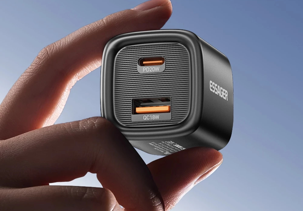 Sạc 2 cổng Essager USB-C 20W giá khoảng 144.000đ