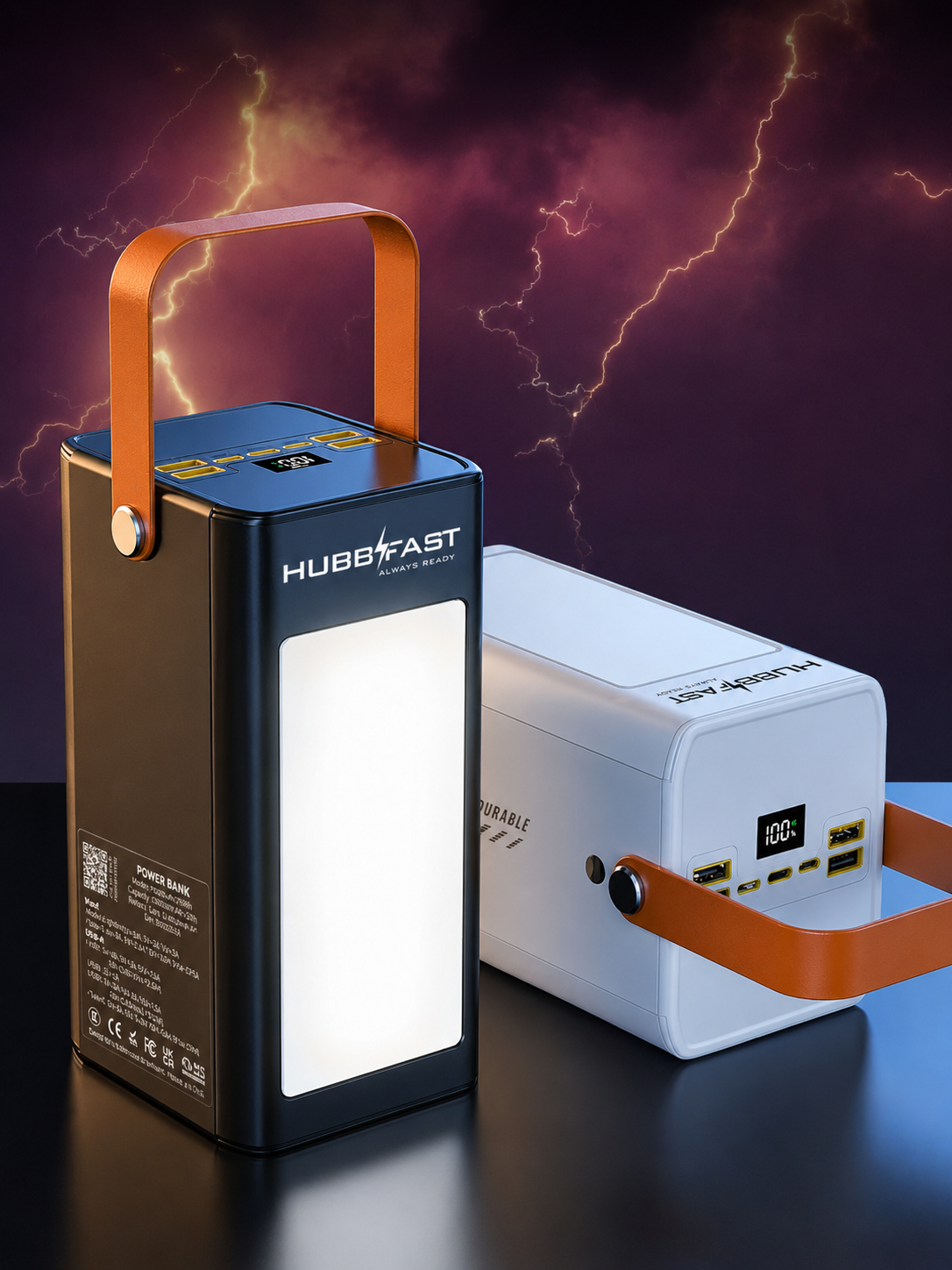 Hubbfast 80.000mAh PD100