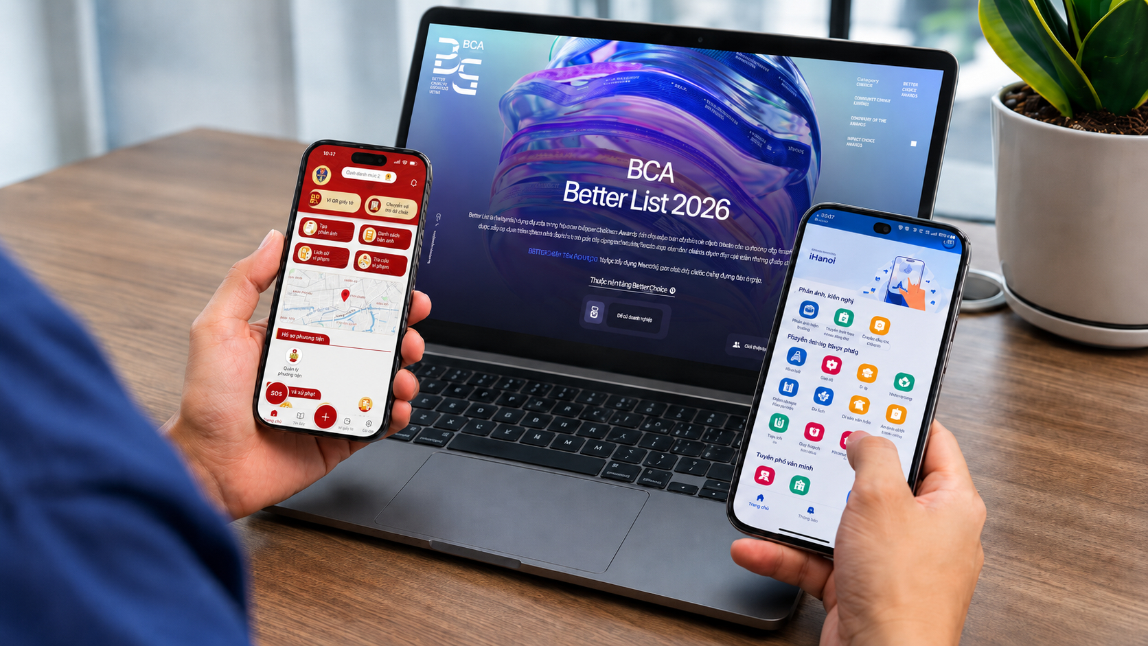 Chưa bao giờ app hành chính công “nóng” đến thế: iHanoi, VNeTraffic dẫn đầu BXH Better List, AI Hay, TopCV, Lotus Chat bám đuổi phía sau