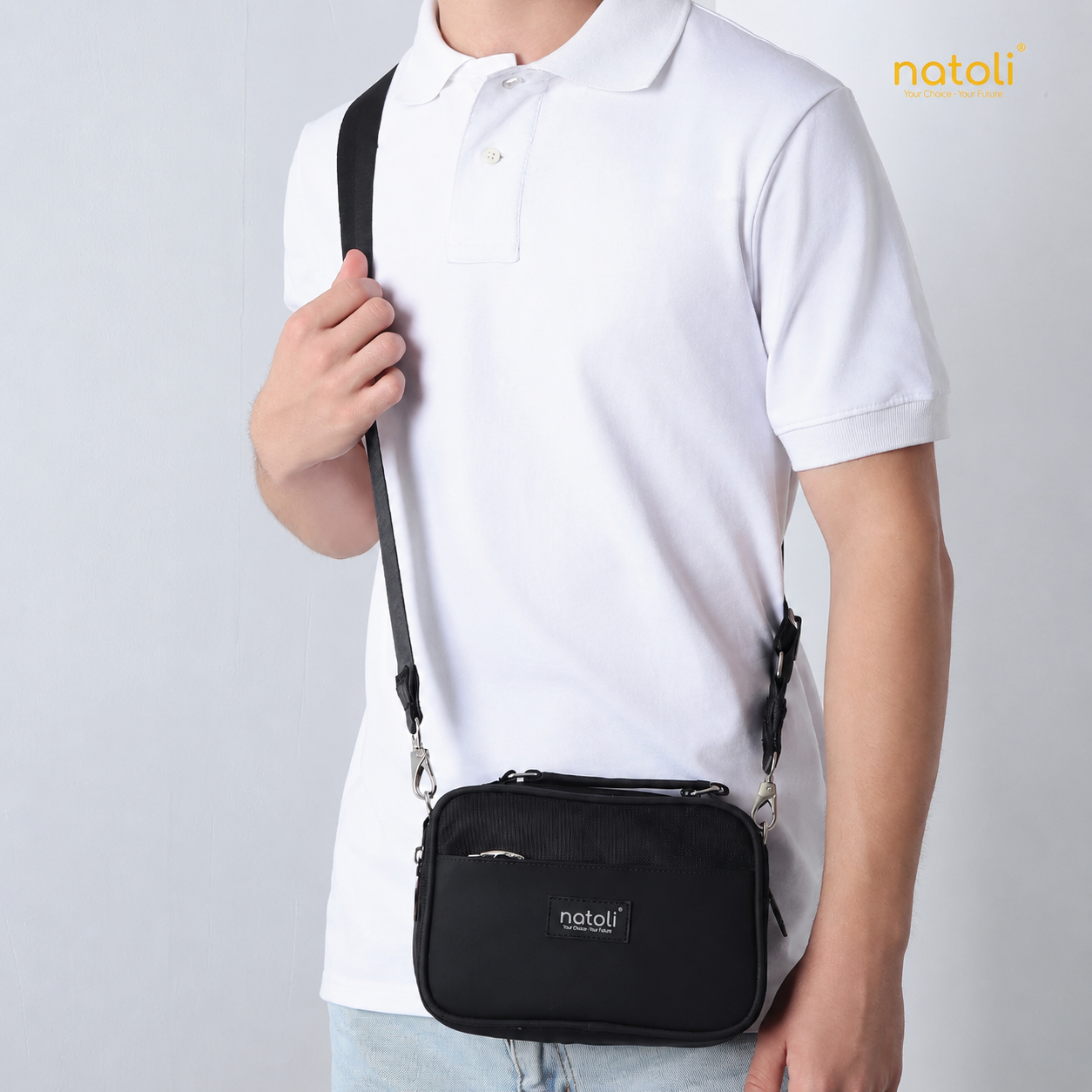 TÚI đeo chéo Natoli Classic Crossbag T8