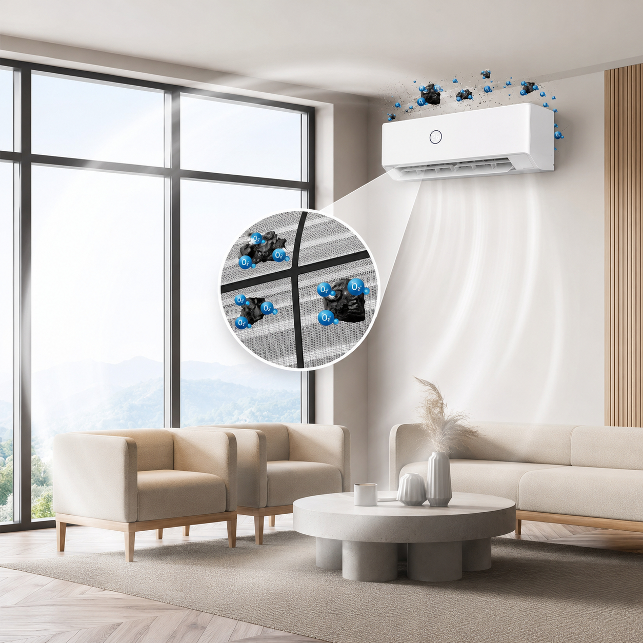 Điều hòa Panasonic Inverter CU/CS-BU9BKH-8 - 1H