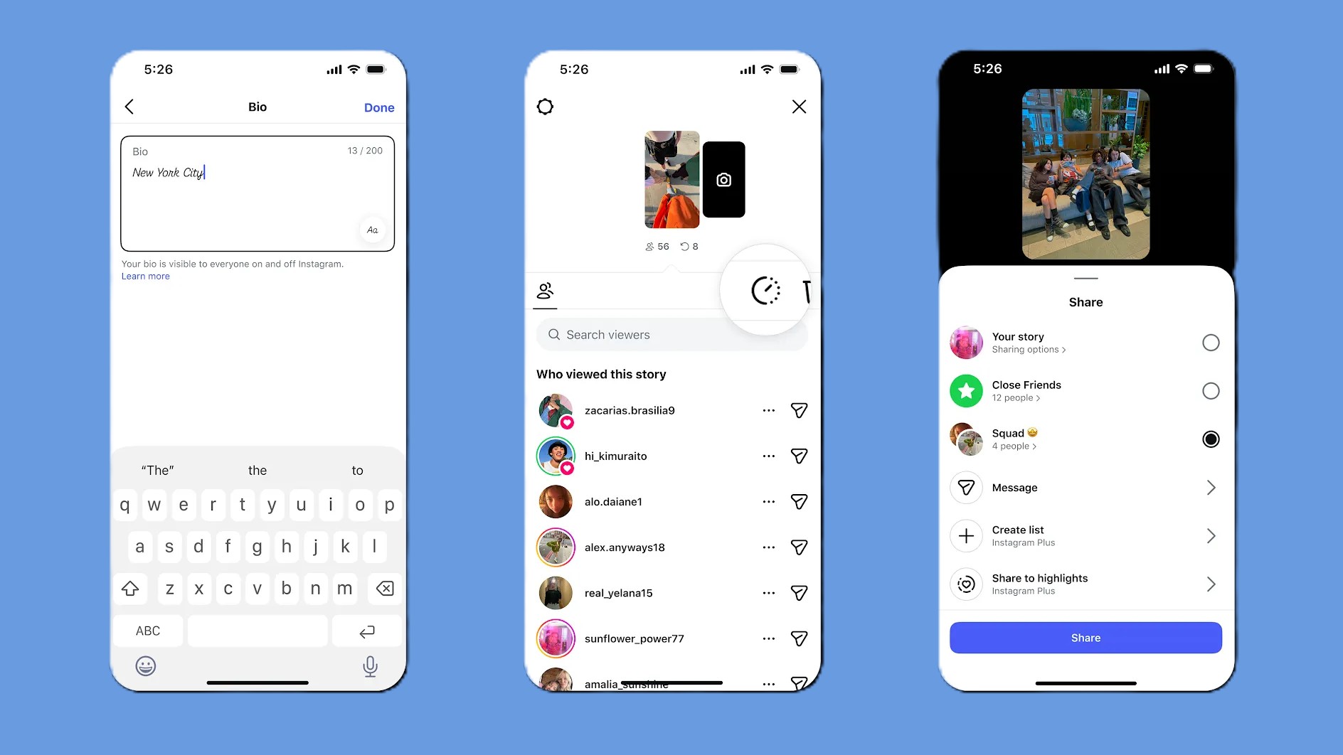 Tính năng Sharing mới trên Instagram