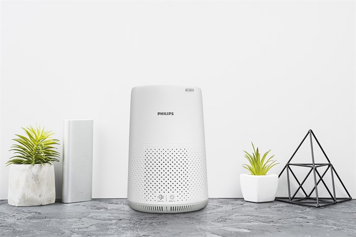 Máy lọc không khí Philips AC0850/20. Phạm vị lọc 49m2, kiểm soát và theo dõi chất lượng không khí qua app Air+