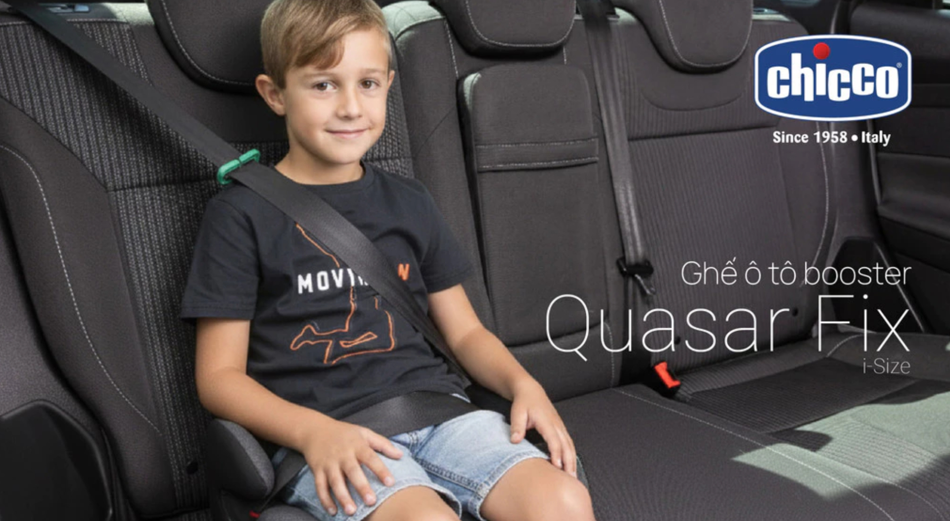 Ghế ô tô Chicco Quasar Fix Isofix