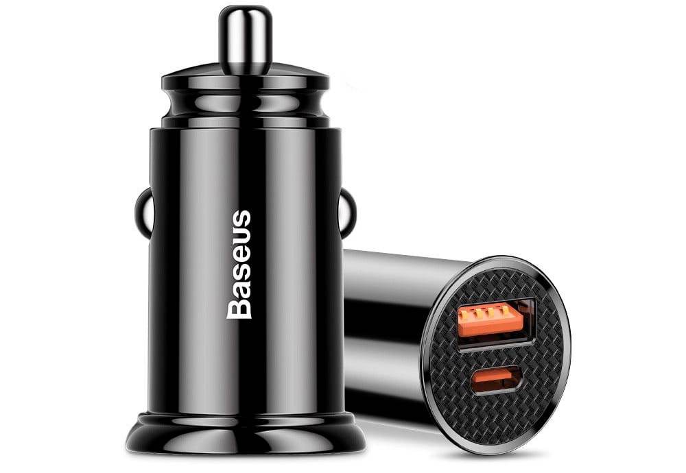 Tẩu sạc nhanh ô tô Baseus Magic Series PD 4.0 30W 2 cổng typeC và USB 