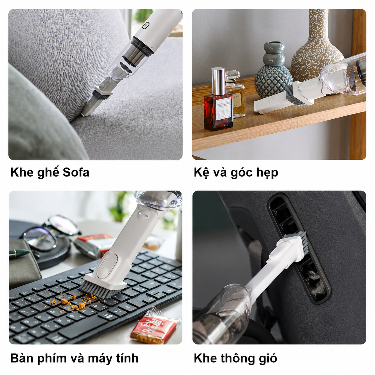 Đầu hút đa năng nhiều vị trí