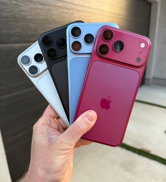 Hình ảnh được cho là của dòng iPhone 18