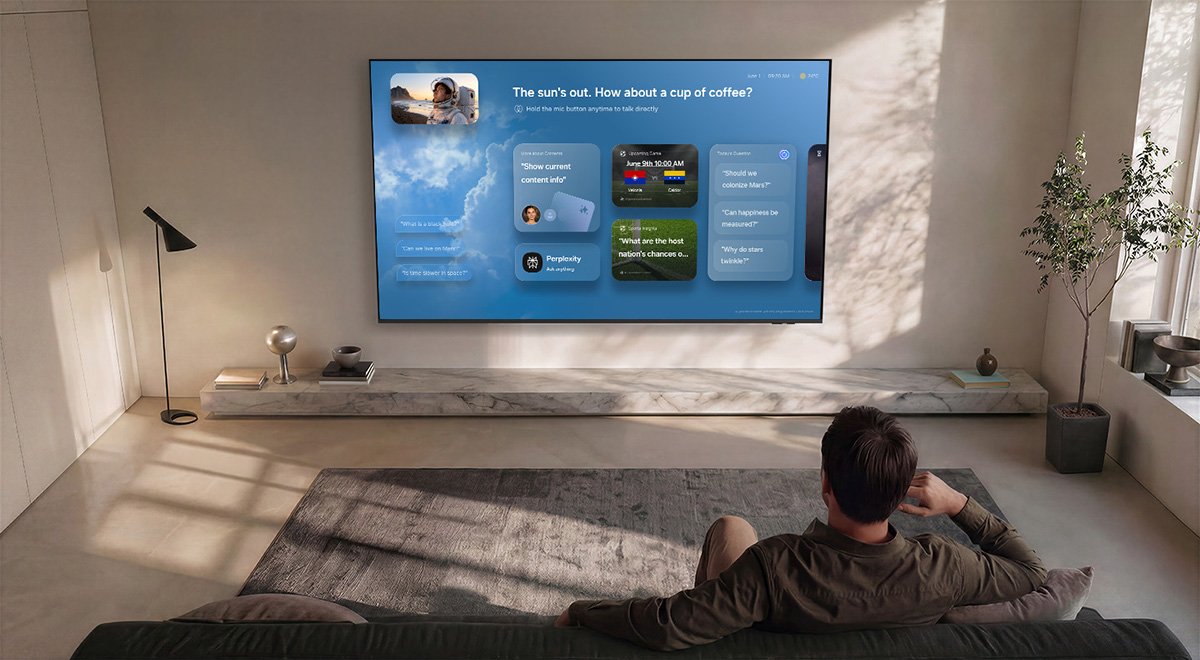 AI Gaming Mode và AI Upscaling Pro dùng AI để tối ưu hình ảnh và âm thanh cho cả trò chơi điện tử, phim và nội dung thể thao