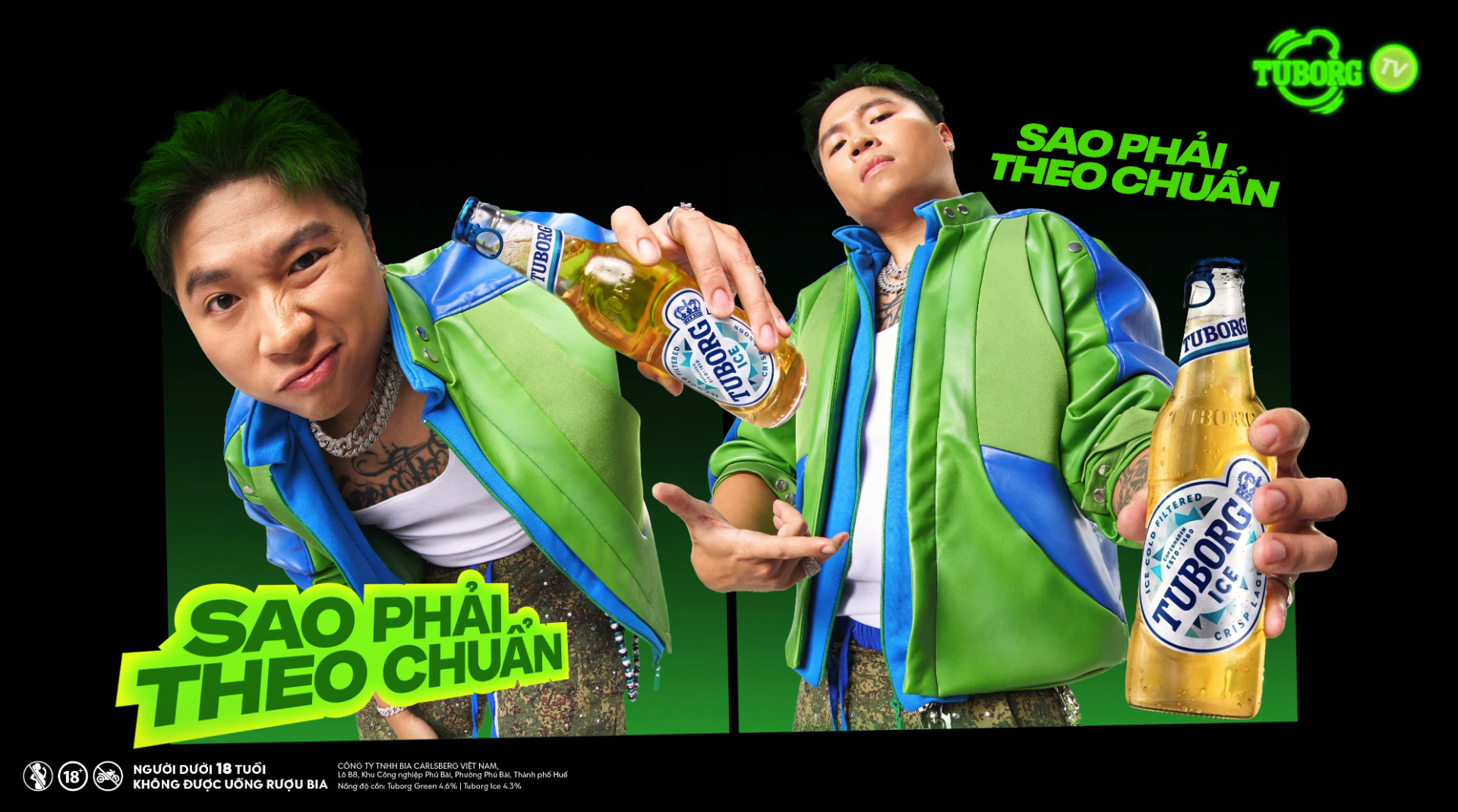 24K Right bắt tay bia Tuborg giật tung những áp lực độc hại cho GenZ hè này.