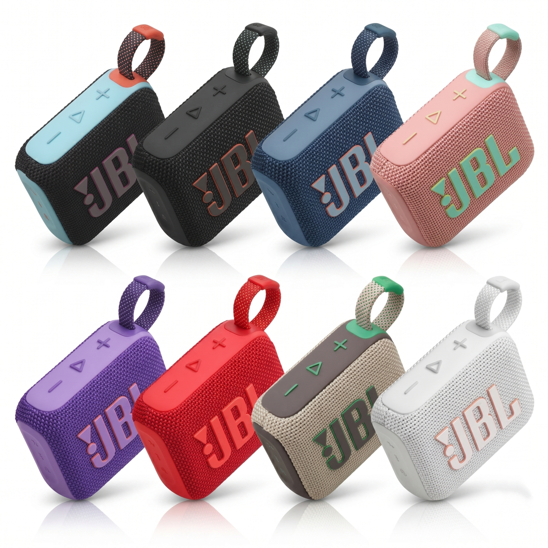 JBL Go 4 có rất nhiều màu sắc đa dạng. Sản phẩm đang có deal giảm còn 856.000đ