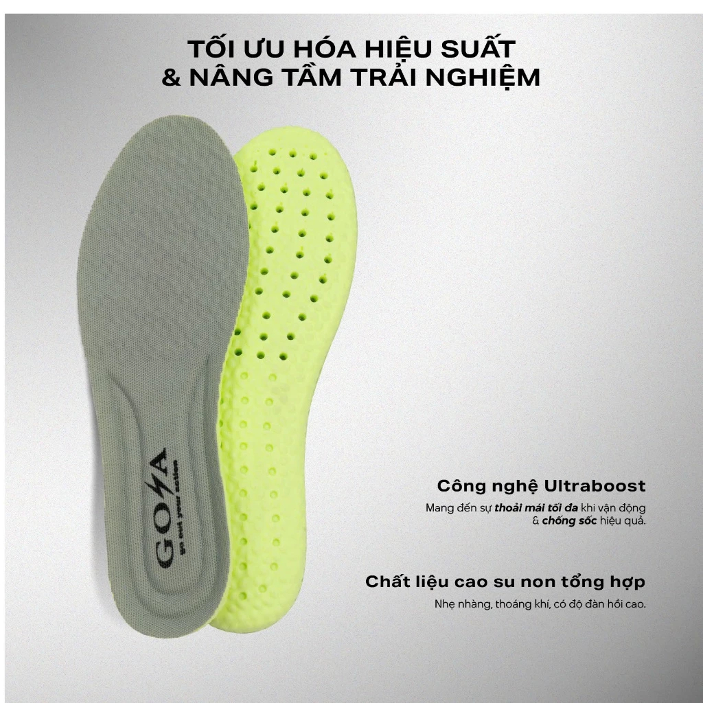 Lót giày thể ghao Goya Neo êm, thấm hút mồ hồi có giá 49.000đ