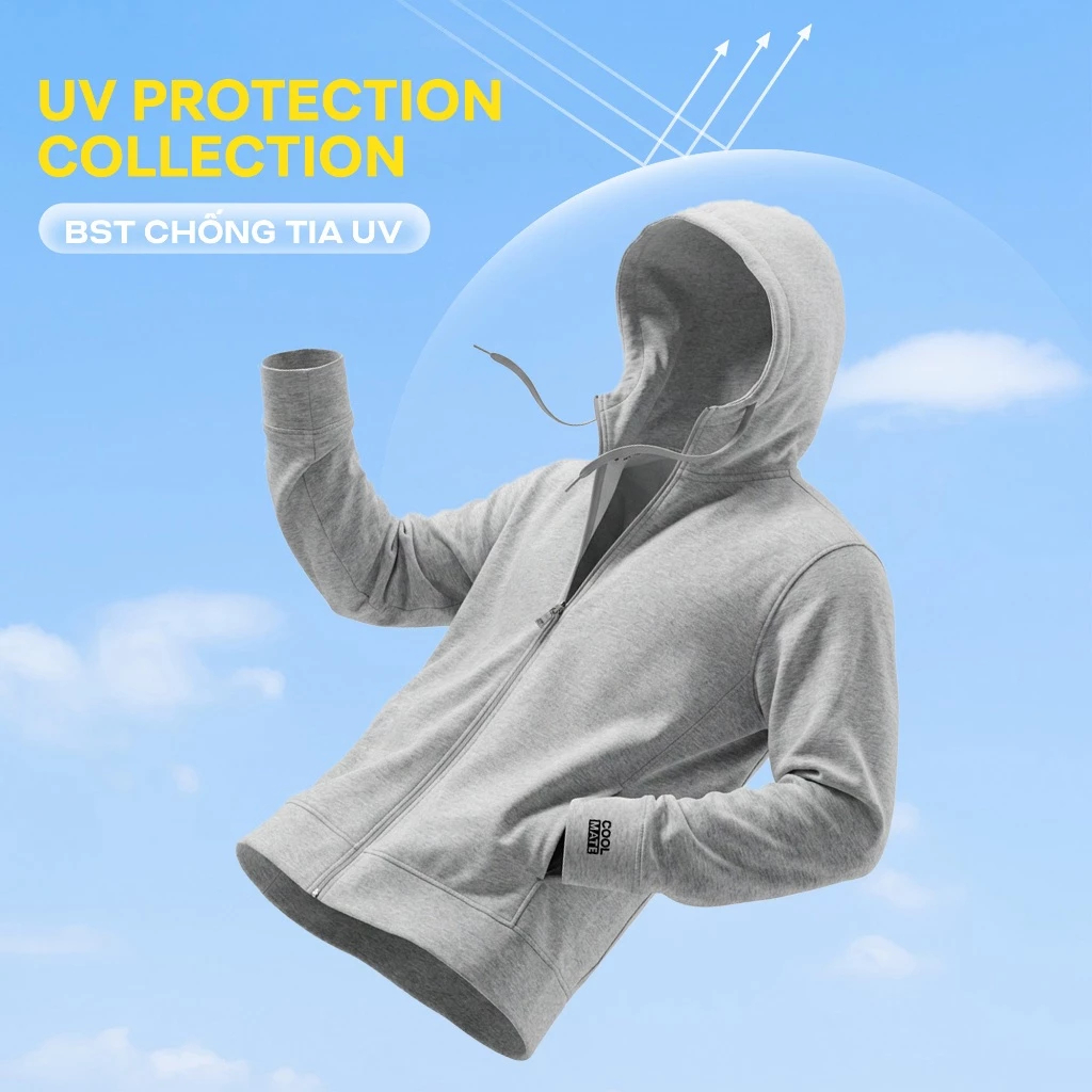 Áo chống nắng Knit chống nhăn, vải mềm mịn thấm hút thoáng khí chống UV giá 379.000đ