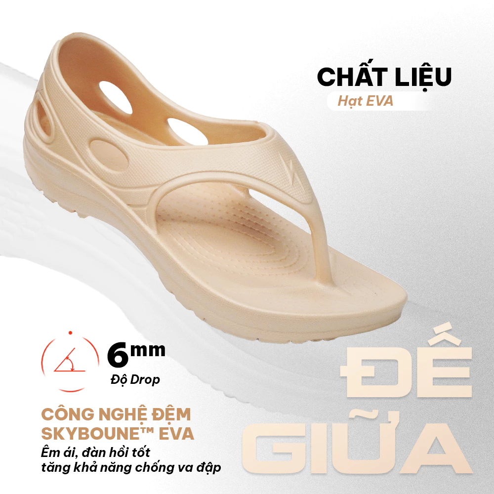 Dép thể thao Goya sandal plus công Nghệ SkyBoune™ EVA có giá 289.000đ