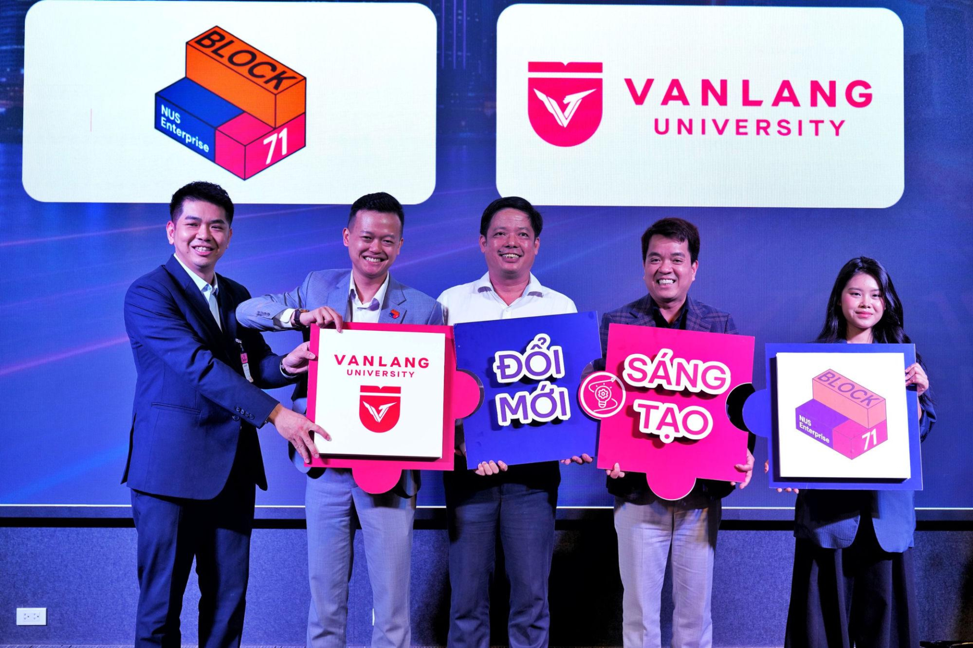 BLOCK71 Vietnam và Trường Đại học Văn Lang công bố tăng cường hợp tác đổi mới sáng tạo tại Global Launch Day