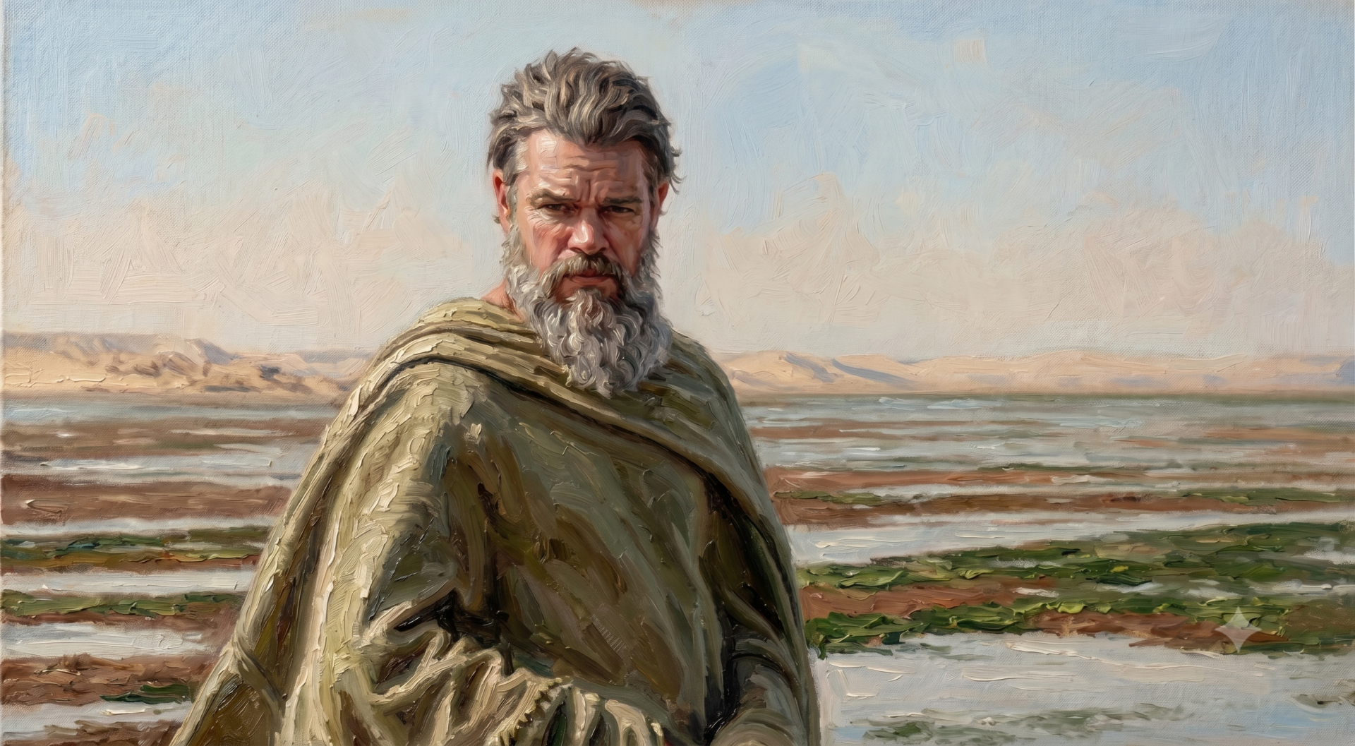 Nhân vật Odysseus trong bộ phim mới của Nolan - Hình minh họa bằng AI.