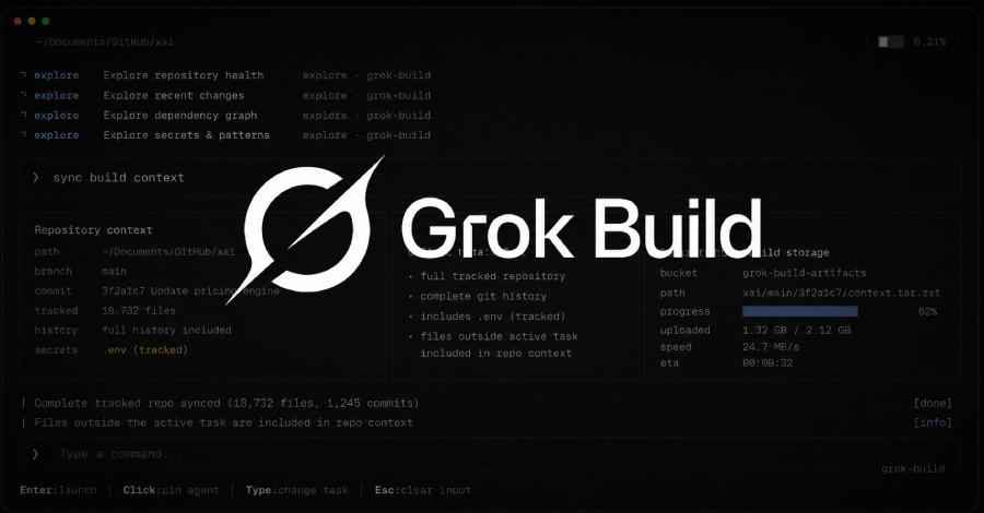 Công cụ lập trình Grok Build CLI của xAI