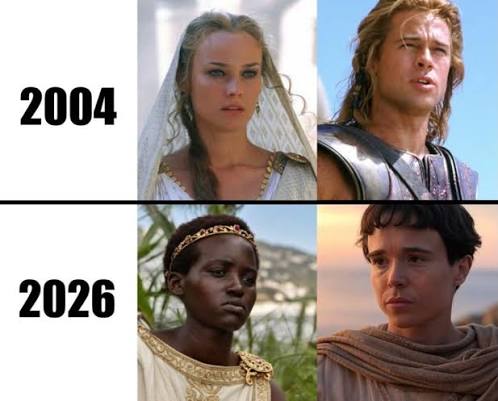 Từ trước khi The Odyssey của Nolan lên sóng, những meme kiểu này đã lan truyền trên mạng - Ảnh: Internet.
