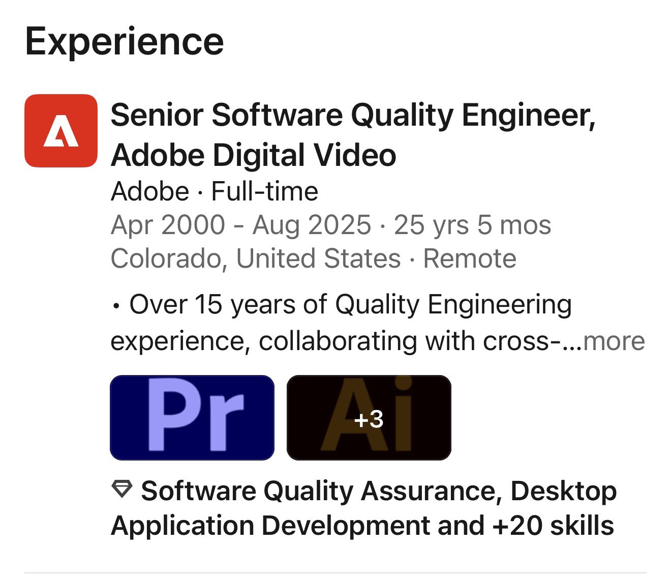 25 năm kinh nghiệm ở Adobe, kỹ sư công nghệ cấp cao bị sa thải, tìm việc hơn 1 năm không được phải chuyển sang lái xe buýt