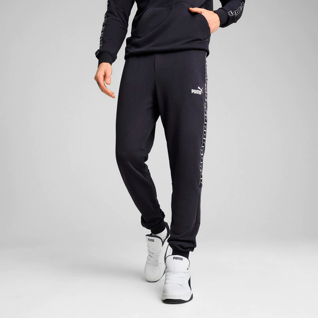 Quần Ess Tape Sweatpants New Navy