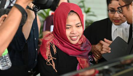Siti được trả tự do hôm 11/3/2019. Giờ đây Siti đã trở nên nổi tiếng nhưng với cách mà cô không hề nghĩ tới (Ảnh: AFP)