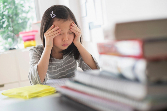Liệu con bạn có đang bị stress? (Ảnh: Alamy).