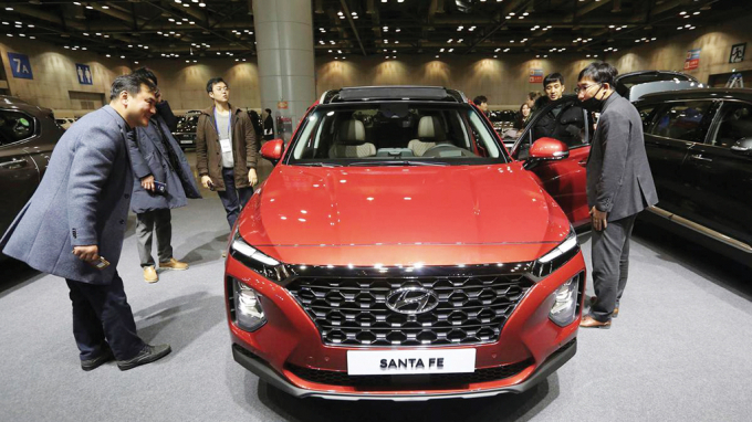 Thương hiệu xe Hyundai của Hàn Quốc có đợt tăng tốc ấn tượng trên thị trường