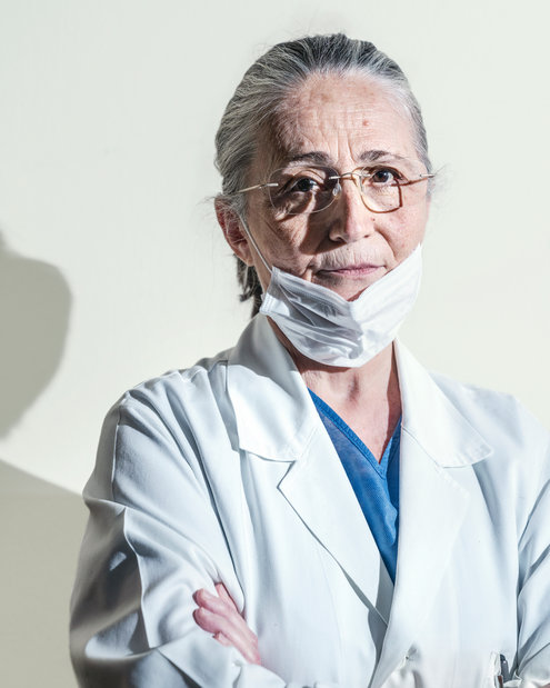 Roberta Terzi, 66 tuổi, bác sĩ khoa truyền nhiễm bệnh viện Luigi Sacco, Milan