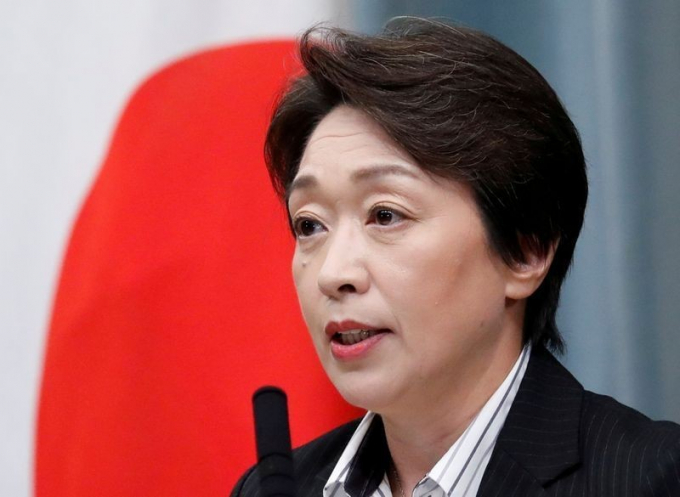 Bộ trưởng Olympic Nhật Bản, bà Seiko Hashimoto (Ảnh: REUTERS file)