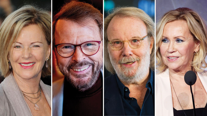 Các thành viên ban nhạc ABBA giờ đây đều đã ở tuổi xế chiều (Ảnh: internet).