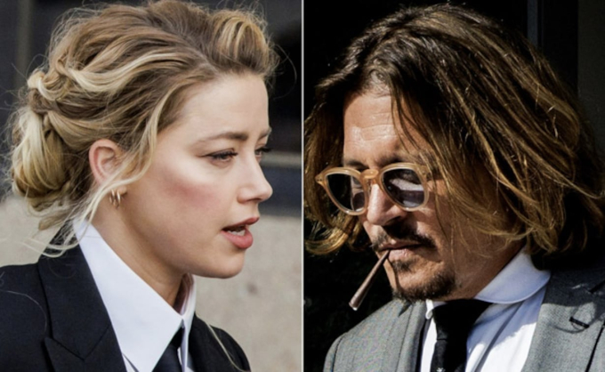 Phản ứng của công chúng với phiên xét xử giữa Johnny Depp và vợ cũ Amber Heard là một phản ứng đối với phong trào #MeToo (Ảnh: internet).