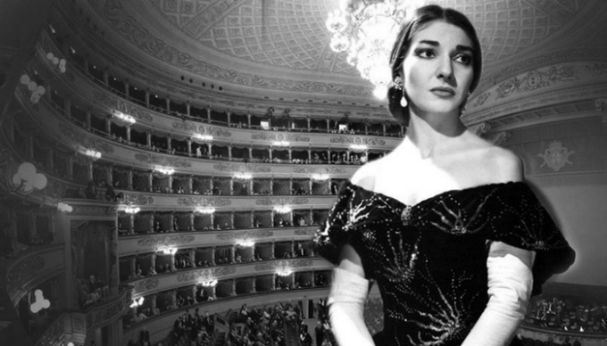 Nữ Diva đầu tiên trên thế giới, danh ca Opera Maria Callas.