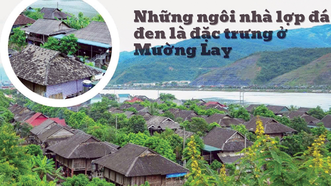 Cô gái Thái làm du lịch ở Mường Lay