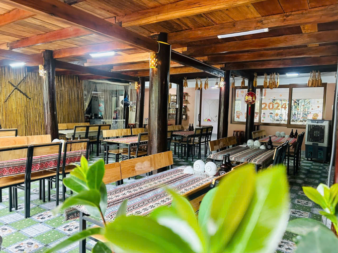 Nơi đón khách ở Homestay Mường Lay