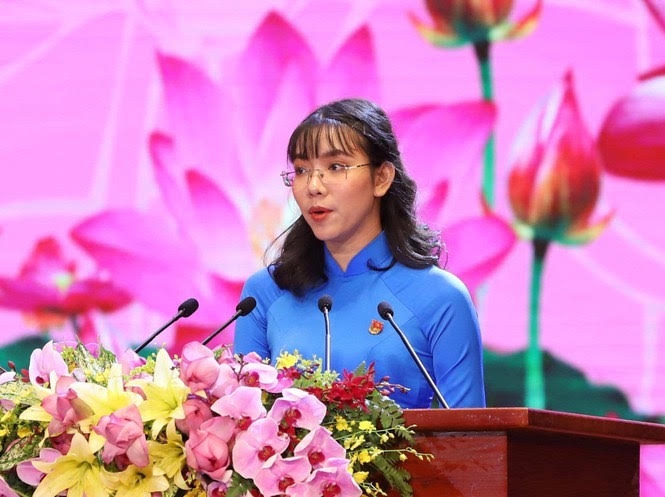Huỳnh Mạnh Phương cũng từng đại diện thế hệ trẻ phát biểu tại Lễ kỷ niệm 130 năm ngày sinh Chủ tịch Hồ Chí Minh tại Hà Nội.