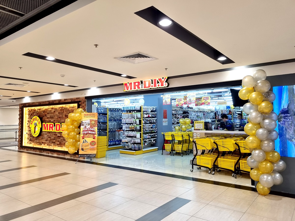 Chuỗi cửa hàng đồ gia dụng hàng đầu châu Á MR D.I.Y. sẽ có mặt tại Vincom Mega Mall Ocean City
