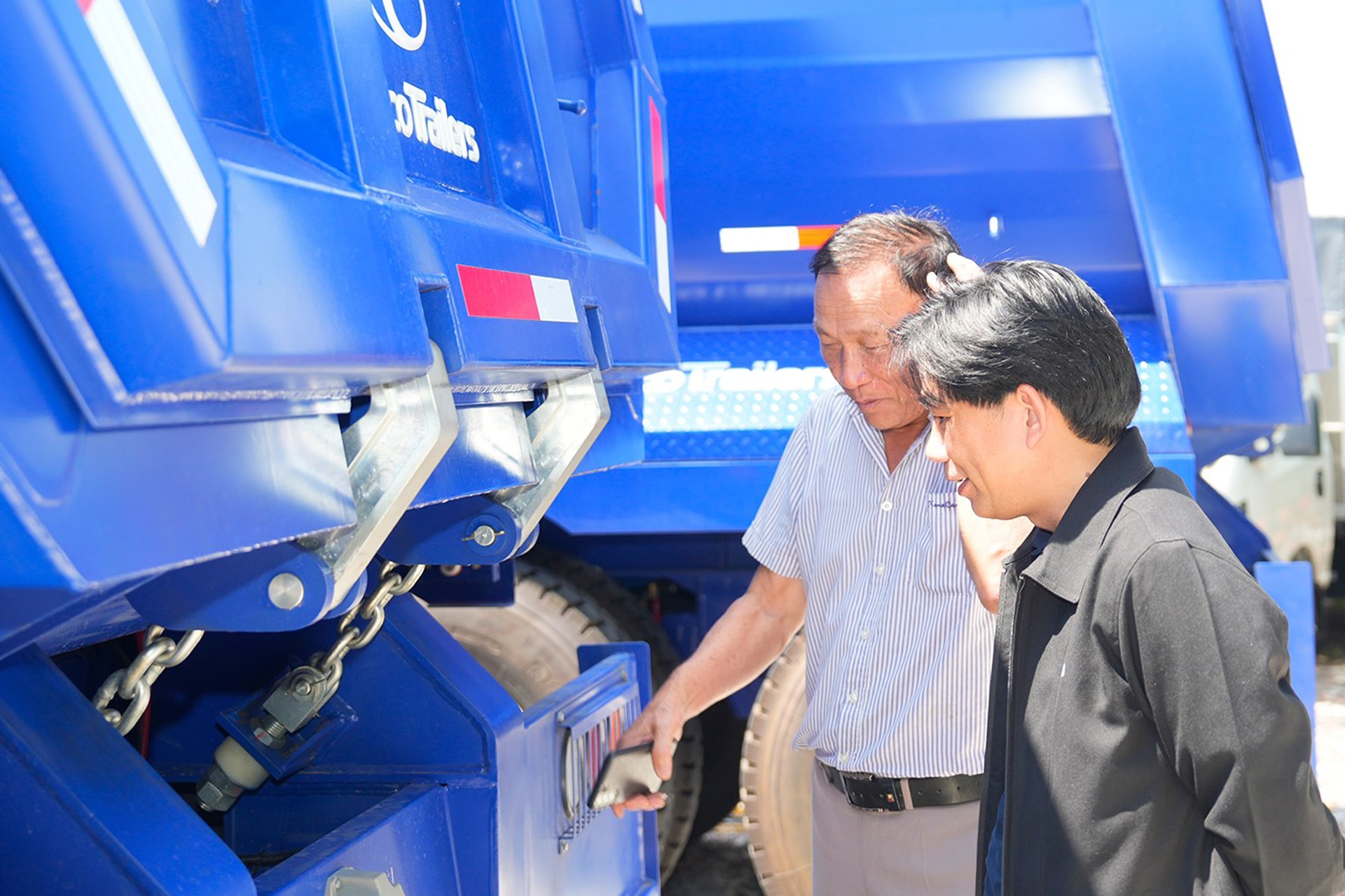 Thaco Trailers giới thiệu sơ mi rơ moóc thế hệ mới