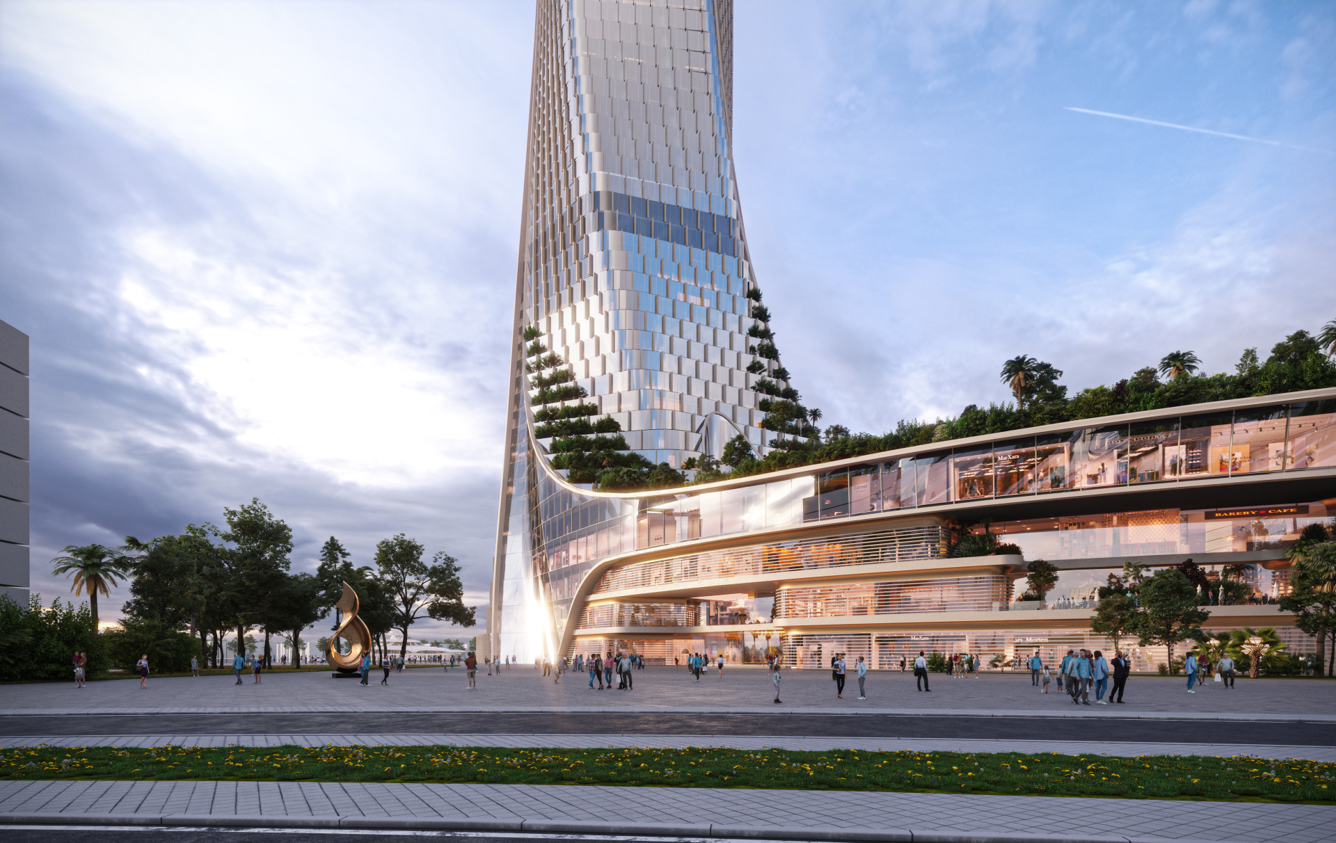 Những quần thể BĐS đầu tư bài bản là mảnh ghép còn thiếu của TP. Ảnh phối cảnh minh họa Sun Group