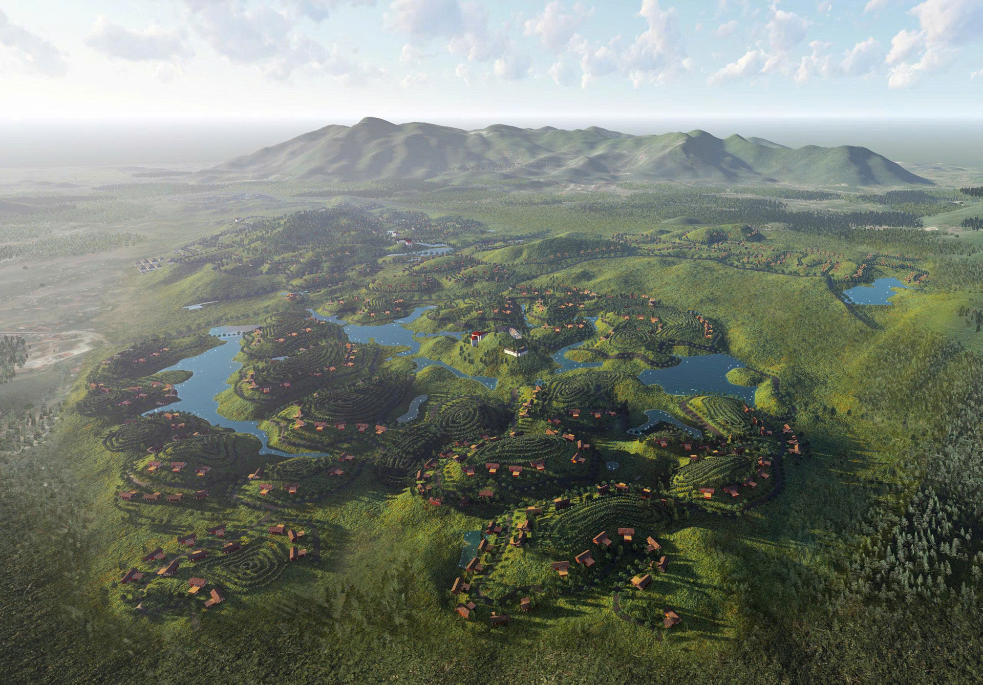 Phối cảnh Khu đô thị nghỉ dưỡng Mỹ Lâm